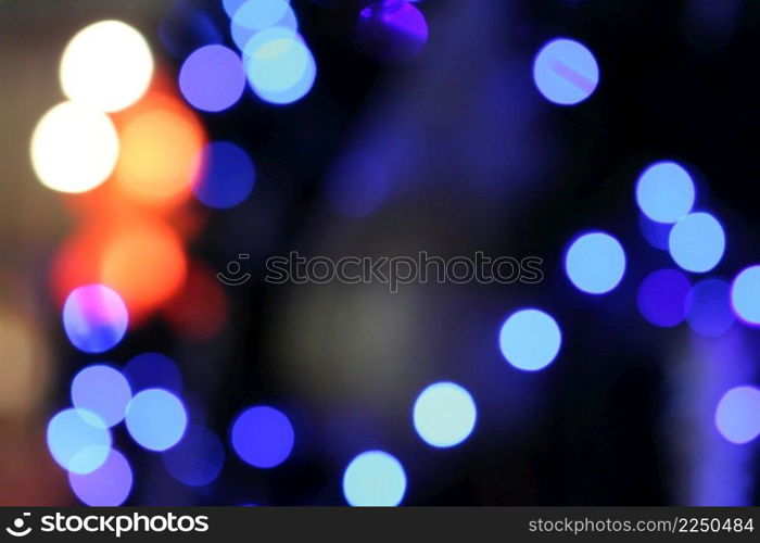 Abstract blurry bokeh  background