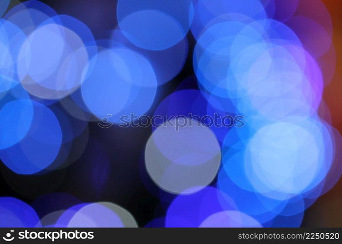 Abstract blurry bokeh background