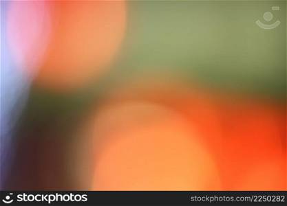 Abstract blurry bokeh on glass background 