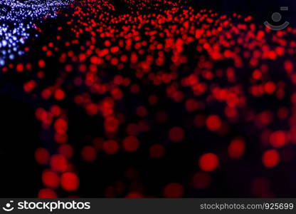 Abstract bokeh background,Light from LED light.