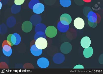 abstract bokeh background of christmas light