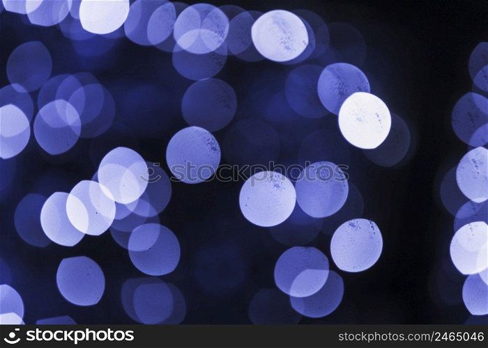 abstract bokeh blurred blue light backdrop