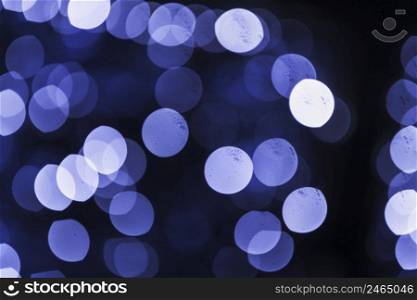 abstract bokeh blurred blue light backdrop