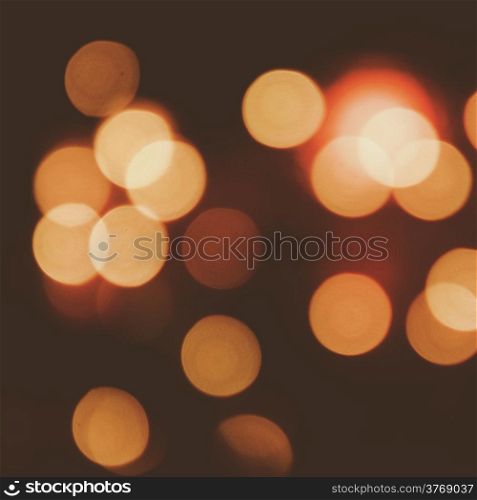 Abstract bokeh light vintage background
