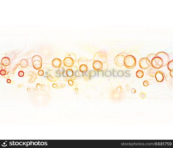 abstract bright background with circles