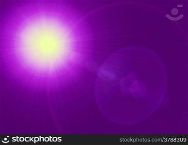 Abstract bright background with rays of light