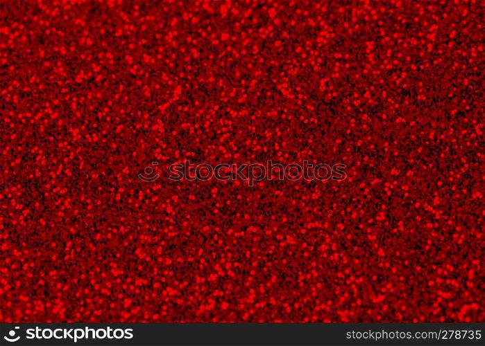 Abstract bright glitter red background