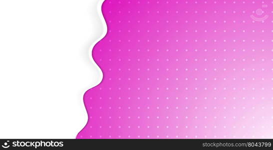 Abstract bright pink wavy background