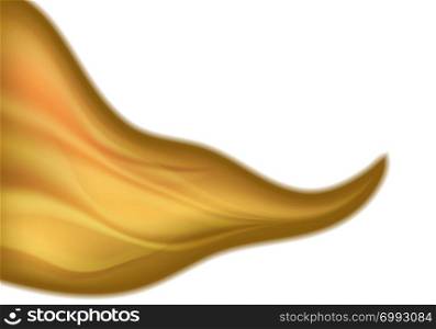 Abstract brown smooth curve lines silk design