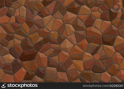 Abstract brown tiles