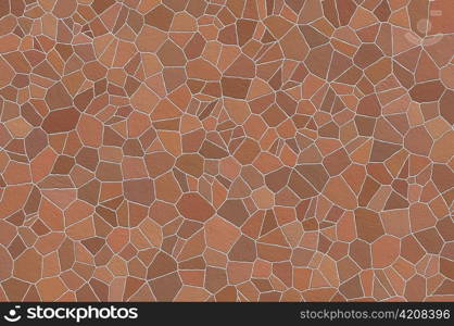 Abstract brown tiles