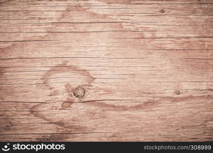 Abstract brown wooden Background, Plank striped timber desk, Top view of brown wood table