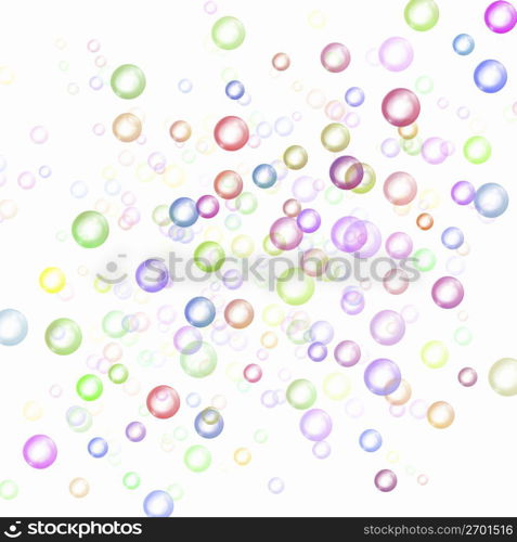 Abstract bubble design