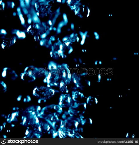 Abstract bubble pattern