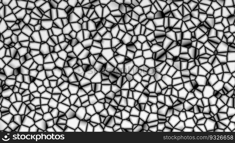 Abstract cells pattern. Computer generated 3d render. Abstract cells pattern