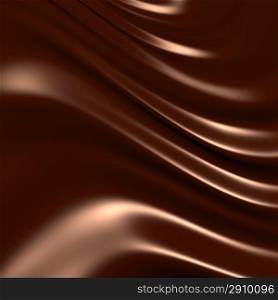 Abstract chocolate background (3d remarkable abstract backgrounds and objects series)