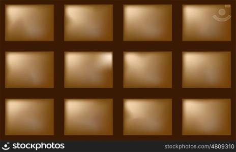 Abstract chocolate vector for your lover