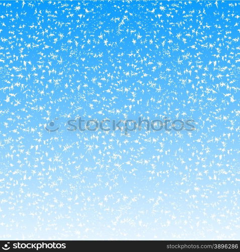 Abstract Christmas background with snowflakes. Vector illustration.