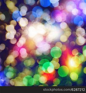 abstract christmas backgrounds with beauty bokeh