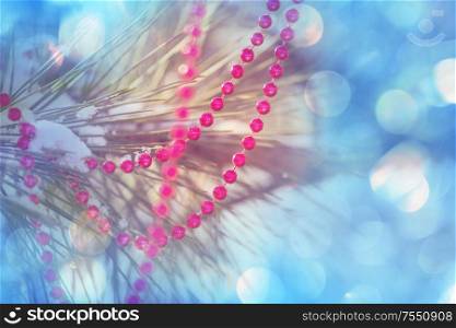 Abstract Christmas image suitable for the holiday background