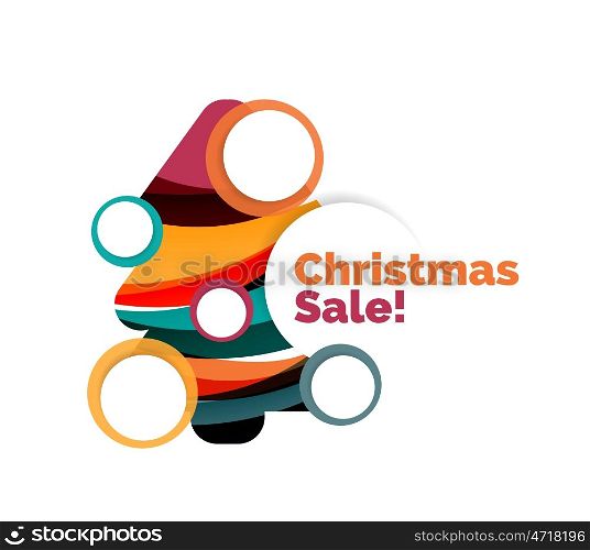 Abstract Christmas sale banner design with blank space. Abstract Christmas sale banner design with blank space. illustration