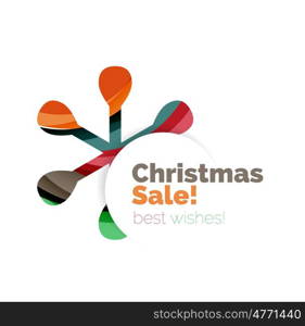 Abstract Christmas sale banner design with blank space. Abstract Christmas sale banner design with blank space. illustration