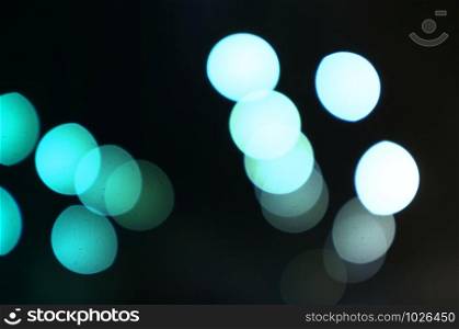 Abstract circular bokeh background of light . Blur background