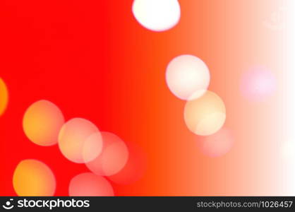 Abstract circular bokeh background of light . Blur background