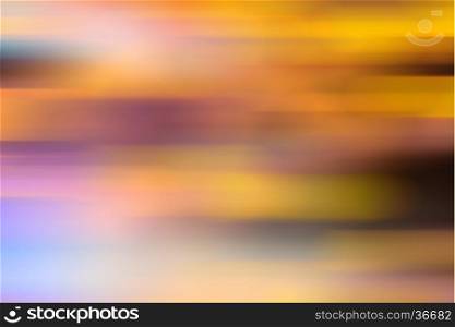 Abstract circular natural orange and yellow light bokeh background, motion effect