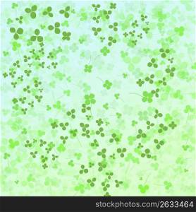 Abstract clovers design