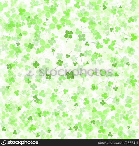 Abstract clovers design