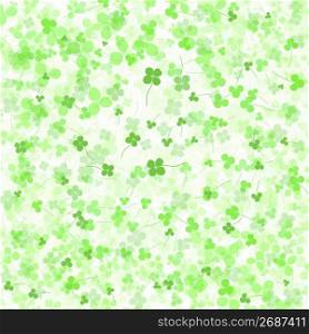 Abstract clovers design