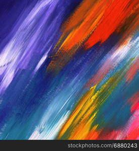 Abstract color acrylic and watercolor painted background