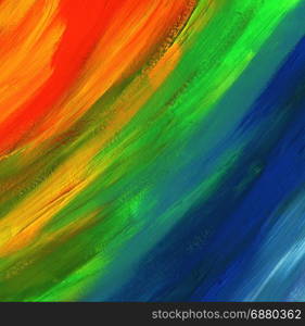 Abstract color acrylic and watercolor painted background