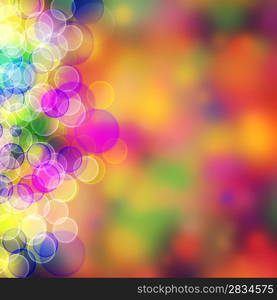 Abstract color backgrounds with beauty bokeh