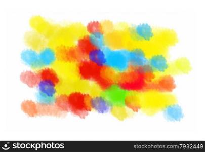 Abstract color blots texture for design