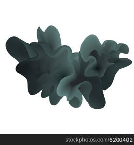 abstract color cloud. Liquid ink splash. Background for banner, card, poster, web design