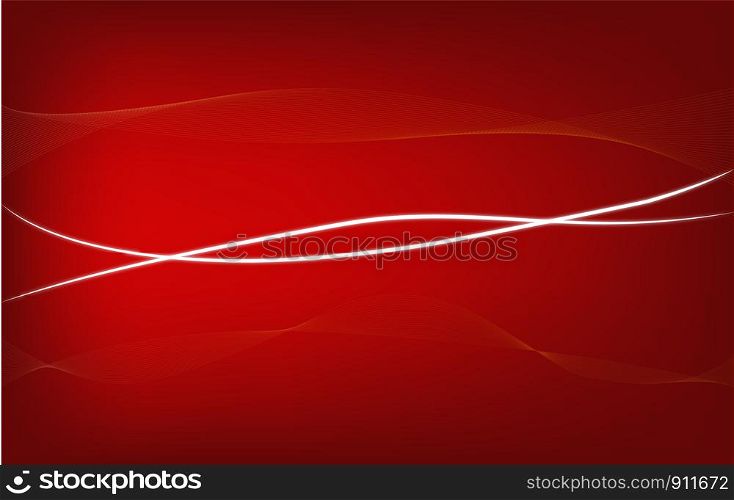 abstract color red wave design element. empty red background. gradient red abstract wallpaper.