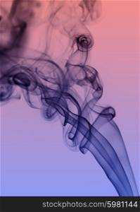 abstract colored rays of smoke in colored background