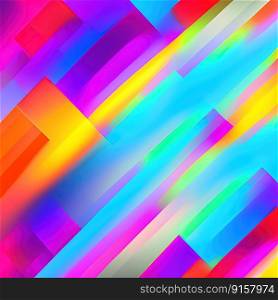 Abstract colorful background - generative ai