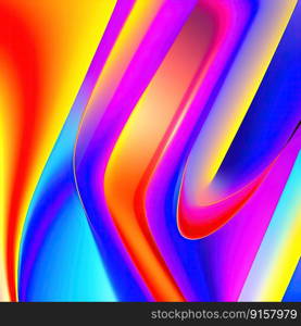 Abstract colorful background - generative ai