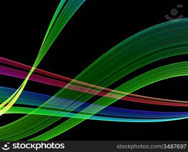 abstract colorful background - high quality render
