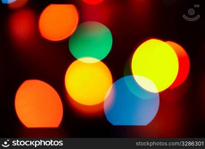 abstract colorful background, special telelens blur f/x
