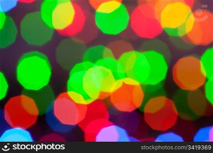 Abstract colorful background with bokeh