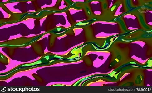 Abstract colorful background with wave, 3d illustration, 3d rendering. Abstract colorful background with wave, 3d illustration
