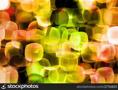 Abstract colorful blobs