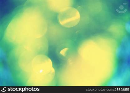 Abstract colorful blur texture. Good for background or wallpaper. Nature vintage, blue, green and yellow colors.