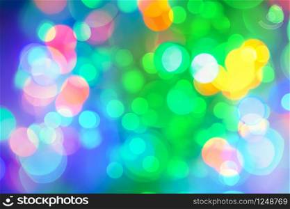 Abstract colorful bokeh background for Christmas xmas, Happy new year, festive, event, happy birthday, celebration, congratulations design