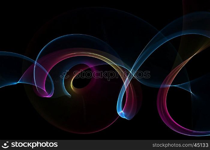 abstract colorful circles
