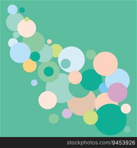 abstract colorful circles background wallpaper